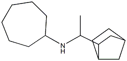 N-(1-{bicyclo[2.2.1]heptan-2-yl}ethyl)cycloheptanamine Structure