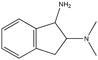 N-(1-amino-2,3-dihydro-1H-inden-2-yl)-N,N-dimethylamine Structure