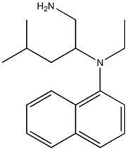  N-(1-amino-4-methylpentan-2-yl)-N-ethylnaphthalen-1-amine