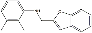 N-(1-benzofuran-2-ylmethyl)-2,3-dimethylaniline Structure