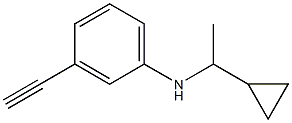 N-(1-cyclopropylethyl)-3-ethynylaniline