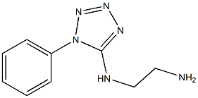 N-(1-phenyl-1H-tetrazol-5-yl)ethane-1,2-diamine Struktur