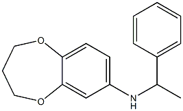 N-(1-phenylethyl)-3,4-dihydro-2H-1,5-benzodioxepin-7-amine