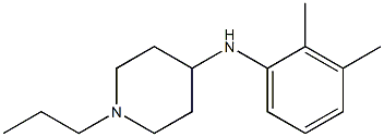 N-(2,3-dimethylphenyl)-1-propylpiperidin-4-amine Structure