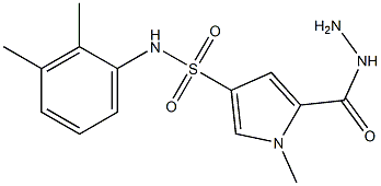 N-(2,3-dimethylphenyl)-5-(hydrazinocarbonyl)-1-methyl-1H-pyrrole-3-sulfonamide|