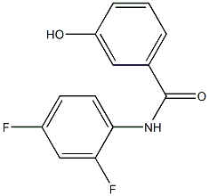 N-(2,4-difluorophenyl)-3-hydroxybenzamide|