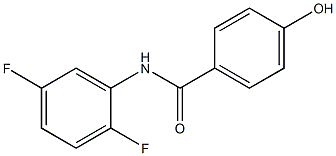 N-(2,5-difluorophenyl)-4-hydroxybenzamide Structure