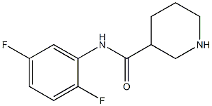 N-(2,5-difluorophenyl)piperidine-3-carboxamide