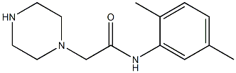 N-(2,5-dimethylphenyl)-2-(piperazin-1-yl)acetamide