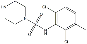 N-(2,6-dichloro-3-methylphenyl)piperazine-1-sulfonamide