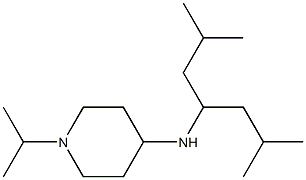 N-(2,6-dimethylheptan-4-yl)-1-(propan-2-yl)piperidin-4-amine Structure