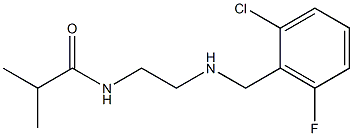 N-(2-{[(2-chloro-6-fluorophenyl)methyl]amino}ethyl)-2-methylpropanamide