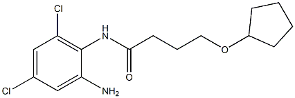 N-(2-amino-4,6-dichlorophenyl)-4-(cyclopentyloxy)butanamide