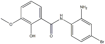 N-(2-amino-4-bromophenyl)-2-hydroxy-3-methoxybenzamide