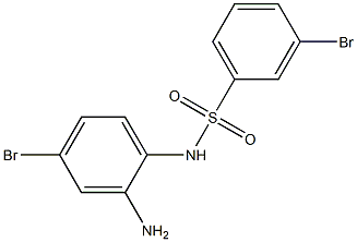 N-(2-amino-4-bromophenyl)-3-bromobenzene-1-sulfonamide|