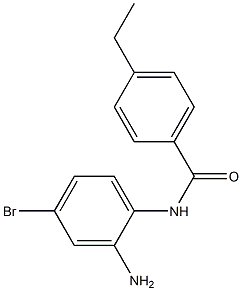 N-(2-amino-4-bromophenyl)-4-ethylbenzamide,,结构式