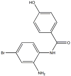 N-(2-amino-4-bromophenyl)-4-hydroxybenzamide Struktur