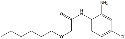 N-(2-amino-4-chlorophenyl)-2-(hexyloxy)acetamide Structure