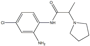 N-(2-amino-4-chlorophenyl)-2-pyrrolidin-1-ylpropanamide