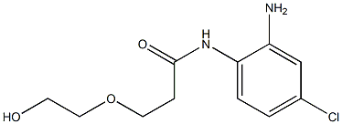 N-(2-amino-4-chlorophenyl)-3-(2-hydroxyethoxy)propanamide