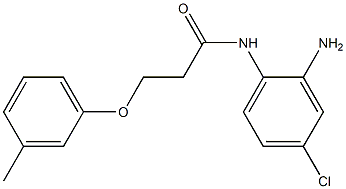 N-(2-amino-4-chlorophenyl)-3-(3-methylphenoxy)propanamide