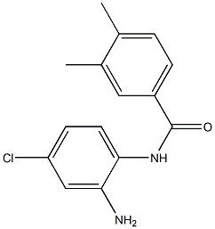 N-(2-amino-4-chlorophenyl)-3,4-dimethylbenzamide,,结构式