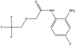 N-(2-amino-4-fluorophenyl)-2-(2,2,2-trifluoroethoxy)acetamide Structure