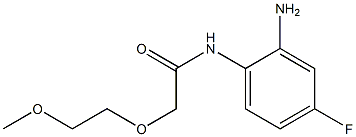 N-(2-amino-4-fluorophenyl)-2-(2-methoxyethoxy)acetamide Structure