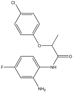 N-(2-amino-4-fluorophenyl)-2-(4-chlorophenoxy)propanamide|