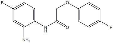 N-(2-amino-4-fluorophenyl)-2-(4-fluorophenoxy)acetamide Structure