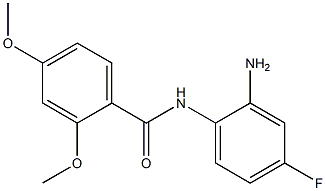 N-(2-amino-4-fluorophenyl)-2,4-dimethoxybenzamide Structure