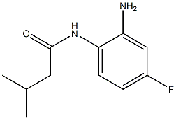 N-(2-amino-4-fluorophenyl)-3-methylbutanamide|