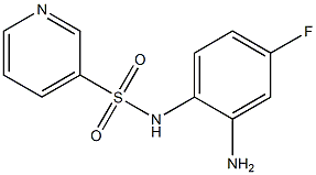 N-(2-amino-4-fluorophenyl)pyridine-3-sulfonamide Structure