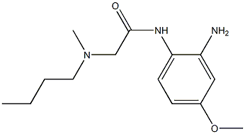  N-(2-amino-4-methoxyphenyl)-2-[butyl(methyl)amino]acetamide