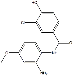 N-(2-amino-4-methoxyphenyl)-3-chloro-4-hydroxybenzamide Structure