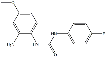 N-(2-amino-4-methoxyphenyl)-N'-(4-fluorophenyl)urea Structure