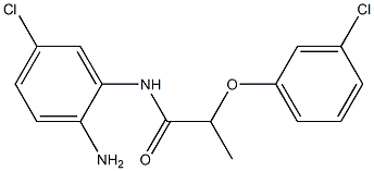  N-(2-amino-5-chlorophenyl)-2-(3-chlorophenoxy)propanamide