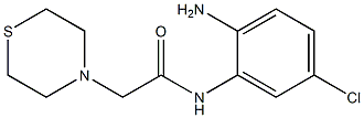 N-(2-amino-5-chlorophenyl)-2-(thiomorpholin-4-yl)acetamide