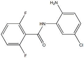 N-(2-amino-5-chlorophenyl)-2,6-difluorobenzamide 结构式