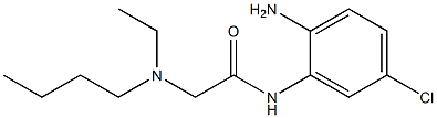  N-(2-amino-5-chlorophenyl)-2-[butyl(ethyl)amino]acetamide