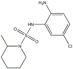 N-(2-amino-5-chlorophenyl)-2-methylpiperidine-1-sulfonamide Structure