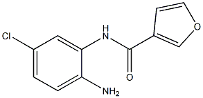 N-(2-amino-5-chlorophenyl)-3-furamide Structure