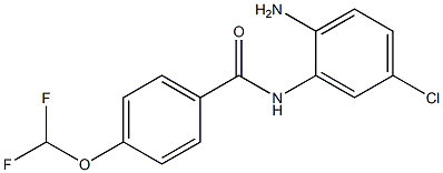  N-(2-amino-5-chlorophenyl)-4-(difluoromethoxy)benzamide