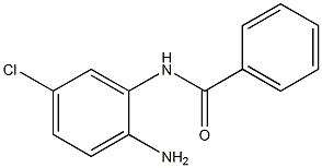 N-(2-amino-5-chlorophenyl)benzamide,,结构式