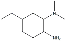 N-(2-amino-5-ethylcyclohexyl)-N,N-dimethylamine Structure