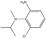 N-(2-amino-6-chlorophenyl)-N-isopropyl-N-methylamine Structure