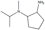 N-(2-aminocyclopentyl)-N-isopropyl-N-methylamine Structure