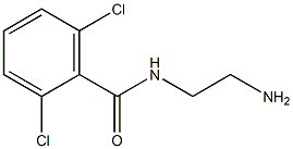 N-(2-aminoethyl)-2,6-dichlorobenzamide 结构式