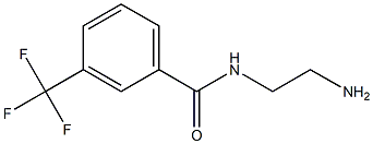 N-(2-aminoethyl)-3-(trifluoromethyl)benzamide 结构式