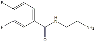 N-(2-aminoethyl)-3,4-difluorobenzamide Struktur